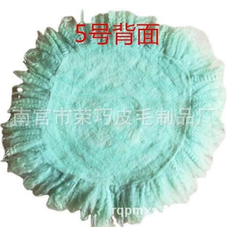 厂家新生儿童摄影毯影楼拍照道具毯子纯羊毛毡毯卷毛毯