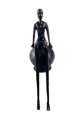 简约创意人物样板房长腿人家居桌面客厅卧室软装饰品摆件