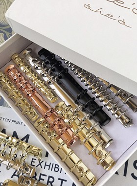 溪时手帐 活页夹活页环金属夹装订夹M5/A8/A7/A6/A6奇葩A6/A5/PUO