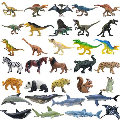 儿童玩具仿真霸王恐龙软塑料 kids toys boy artificial dinosaur