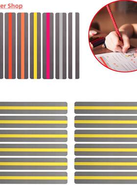 6/8/10 Pcs Transparent Reading Guide Strip School Supplies H