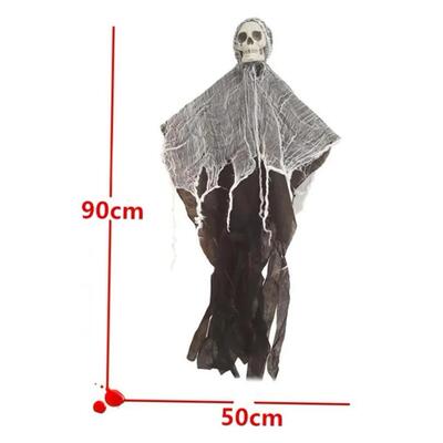 现货Halloween Hanging Ghosvt Skull Pendants for Halloween Pa