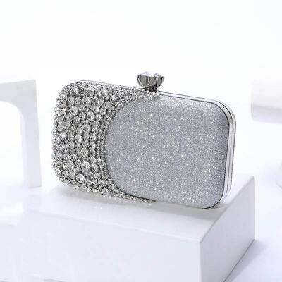 Bridal Clutch Purse Wedding Handbags Women Party Evening Bag