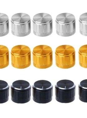 YD61 10Pcs Potentiometer Control Knob 6mm Shaft Hole