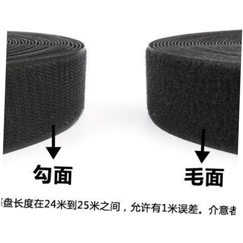 Select 25-meter whole roll with Velcro tape, Velcro binding