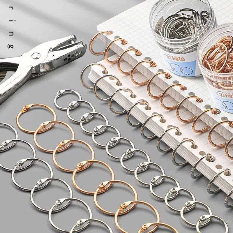 20/30/40/50mm Metal Binder Ring Loose-leaf Paper Book Index