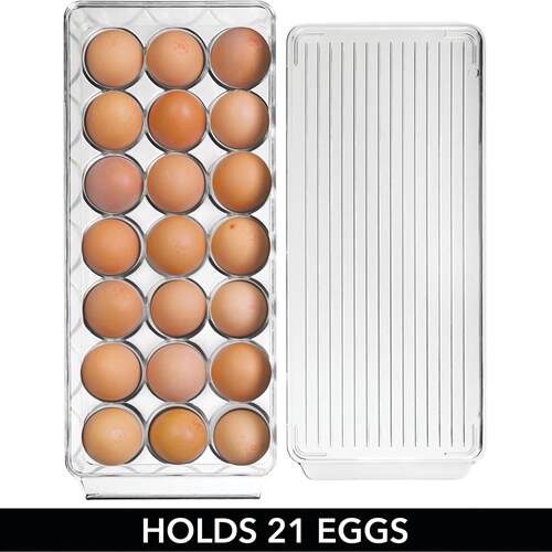 Egg Holder for Fridge Egg Storage Container Organizer Bin