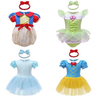 Baby Romper TUTU Dress With Headband Infant Baby Princess Gi