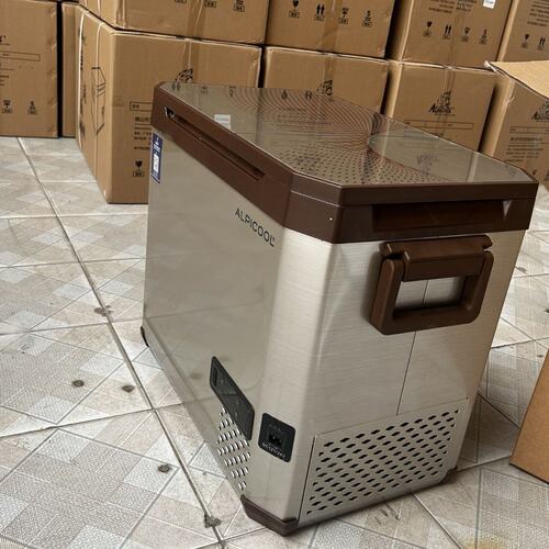 冰虎2024双开门新款压缩机冰箱 冷藏冷冻分区车家两用12V24V冰柜