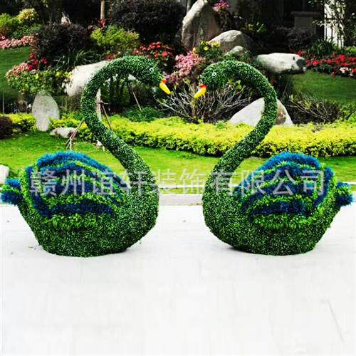 供应仿真绿植绿雕景观造型立体动植物摆件城市户外场地绿植雕塑