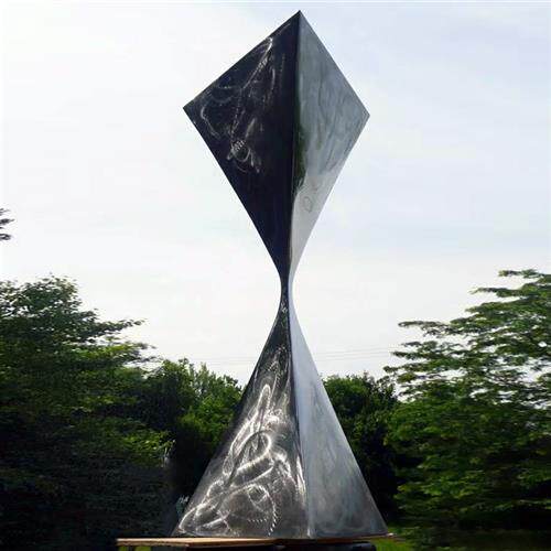 园林景观雕塑校园金属运动主题雕塑不锈钢材质户外创意城市标识