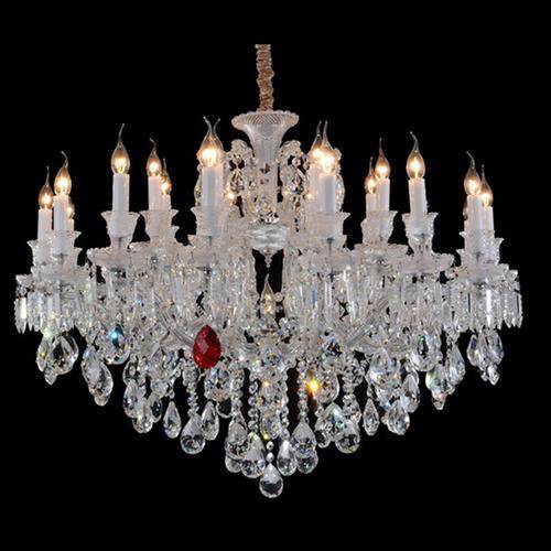 欧式水晶灯客厅吊灯美式蜡烛卧室餐厅灯简欧创意别墅工程大灯