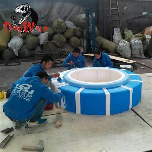 仿真蛋糕造型婚庆庆典展会大型高密度泡沫艺术雕塑泡雕工艺品