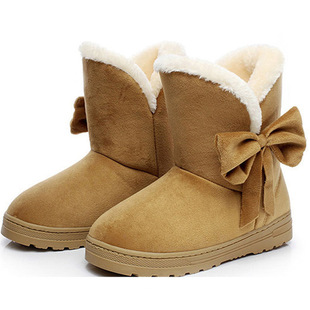 Women Snow Boots Winter Shoes Warm Casual Fur Ankle Female B