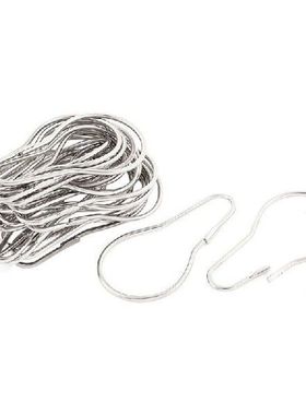 25 Pcs Calabash Shape Silver Metal Shower