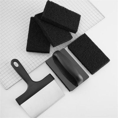 Griddle Cleaning Kit Handy Stainless Steel Food Scraper