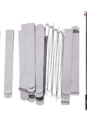 21Pcs Metal Alloy Measure Clip Hemmer No Pin With Sewing