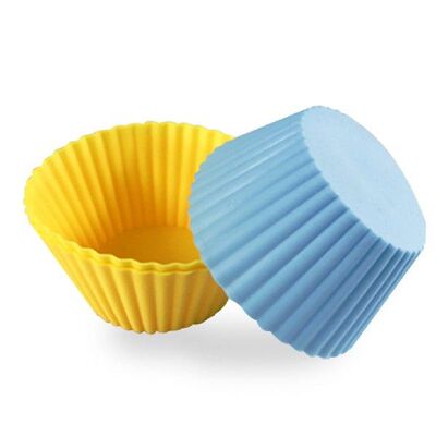8 pcs Muffin Silicone Baking Mold Cupcake Liners Baking