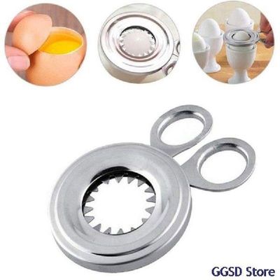 DIY Egg Scissors Egg Shell Opener Stainless Steel Eggshell