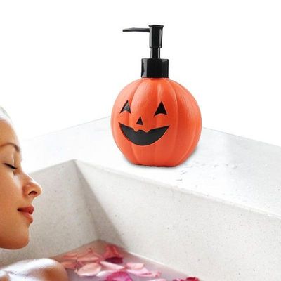 Halloween Pumpkin Soap Dispenser Pumpkin Shaped Bottle With