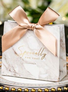 10pcs Wedding Favors for Guests Candy Box Packaging Bag