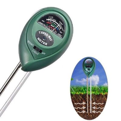 3 in 1 Soil Tester Meter for Garden Lawn Plant Pot Moisture