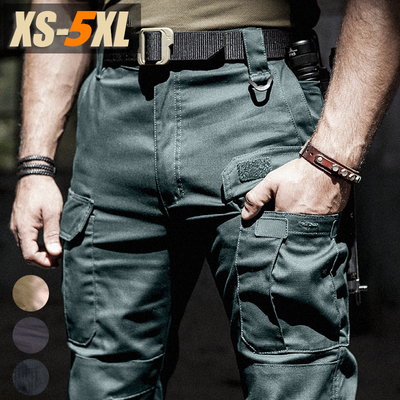 New Military Casual Cargo Pants Elastic Outdoor hiking Trous