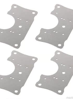 4 Buah Engsel Kabinet Perbaikan Piring Kit Baja Nirkarat