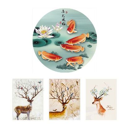 Embroidery Cloth Color Threads Tools Kit DIY Embroidery