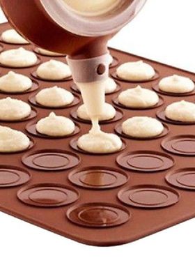 30 cavity Silicone Pastry Cake Macaron Oven Baking Mould
