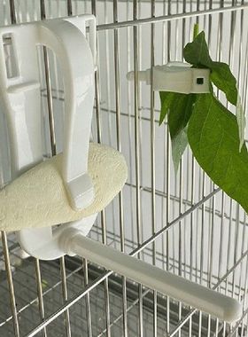 Birds Food Holder Pet Parrot Feeding Fruit Vegtable Clip
