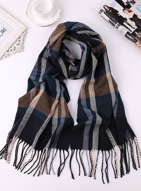 designer scarf for men warm winter neck scarfs Luxury brand
