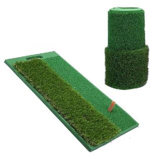 Portable Golf Training Mat Thick Practice Hitting Aid Fixed