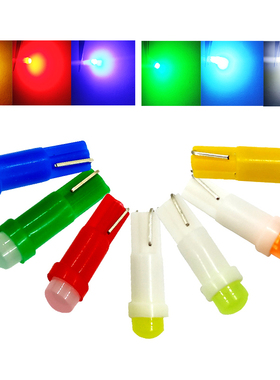 10PCS T5 LED Lights W1.2W W3W LED Car Interior Light Auto Si