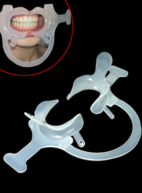 1PCS Dental Material Orthodontic C Type Transparent Tooth In