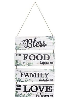 K1MF Tanda Kayu Pedesaan Amerika 1Set Dekorasi Plakat