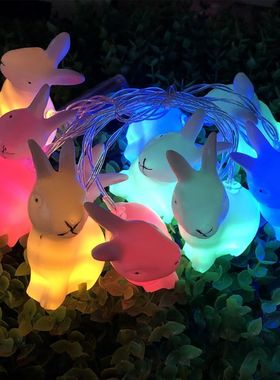 1.5m Easter Exquisite Rabbit Lights String Bunny Festive