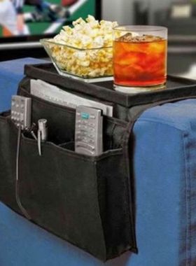6 Pockets Sofa Handrail Couch Armrest Arm Rest Organizer