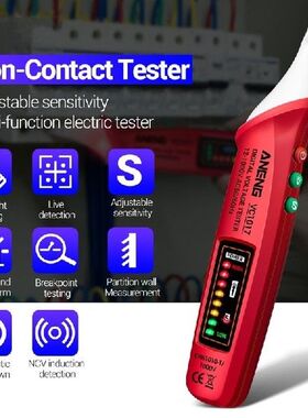 VC1017 Pena Tester Tegangan AC Non-kontak dengan