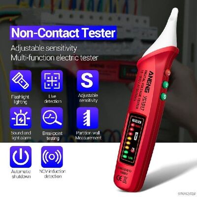 VC1017 Pena Tester Tegangan AC Non-kontak dengan