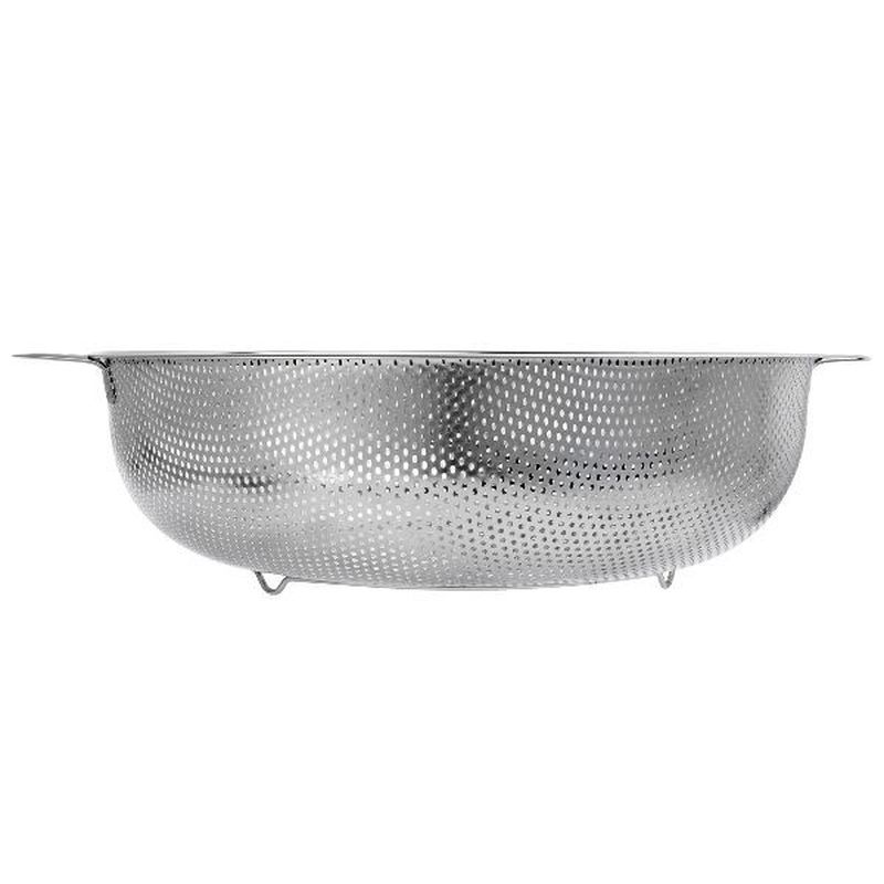 Strainer Colander Basket Mesh Fruit Bowl Washing Steel