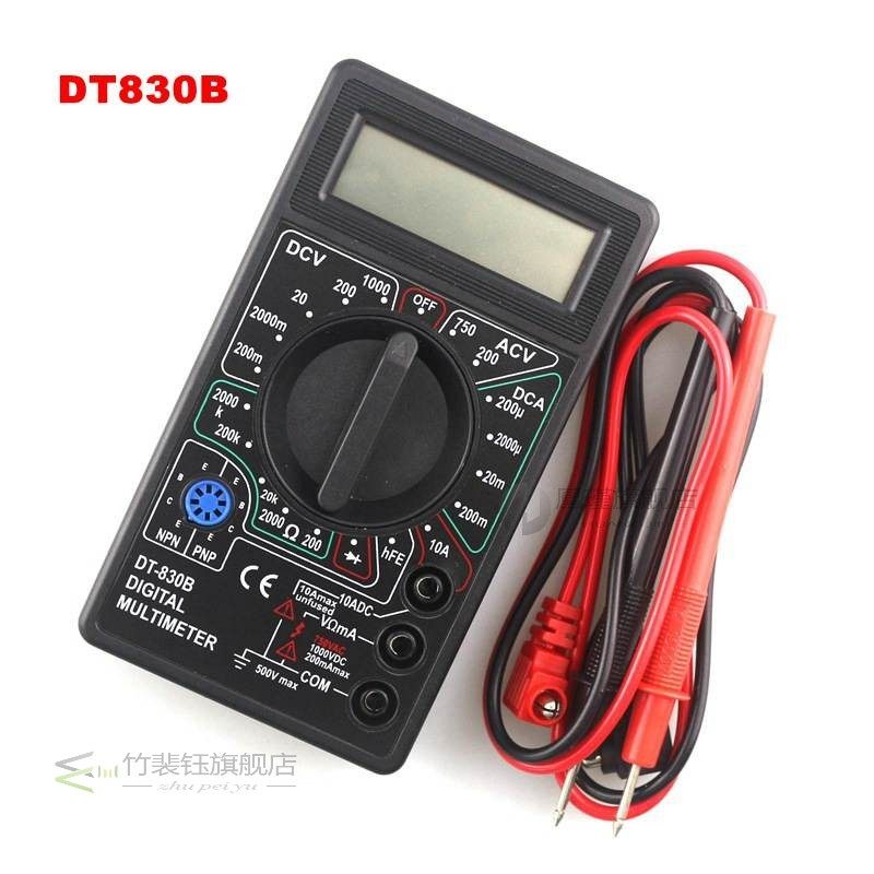 DT830B LCD Display Digital Multimeter Voltmeter Ammeter Ohmm