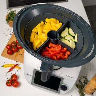 Silicone Compartment Tray Steam Cooking Divider Seperator