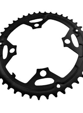 Round Bike Chainring 44T 104 BCD Repair Parts Chainwheel