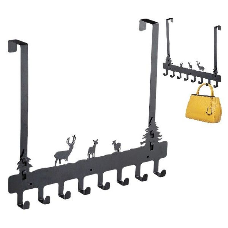 Over The Door Coat Rack 8 Hooks Over The Door Hanger Hook