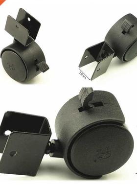 4pcs/Set Black 40mm Replacement Swivel Casters Furniture Off
