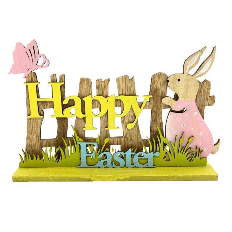 easter table decorations table centerpiece decor happy