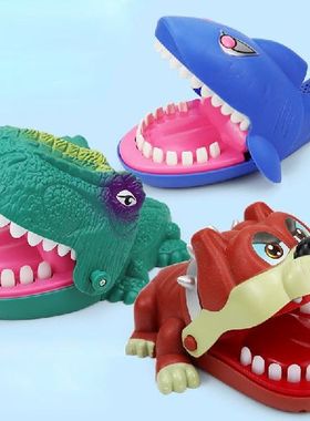 Finger Biting Big Mouth Crocodile Toy Birthday Gift Bite
