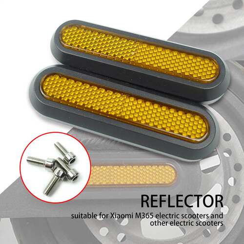 Scooters Rear Wheel Side Deck Reflective Cover Hub Axle
