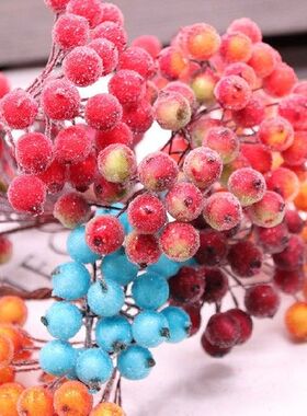 20pcs Foam Frosting Simulation Berries Pomegranate Fruit